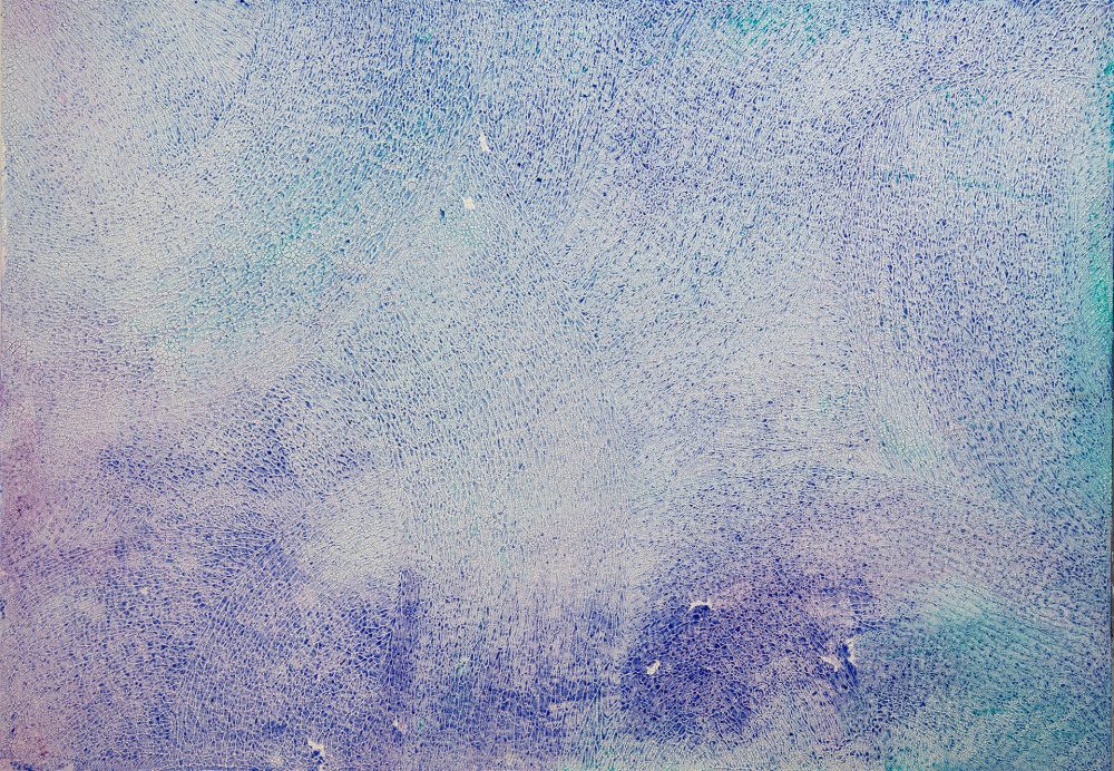 #2 - Acrylic Painting - 116 x 81 cm - Jeanne Le Menn