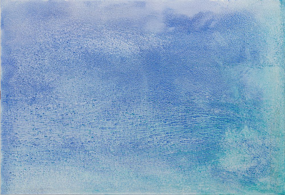 #7- Acrylic Painting - 130 x 89 cm - Jeanne Le Menn